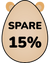 15% Rabatt